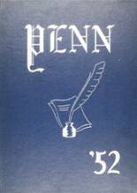 Penn Township High School 1952 yearbook cover photo