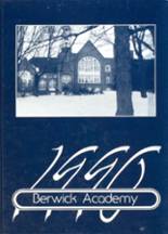 Berwick Academy 1990 yearbook cover photo