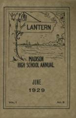 Hand High School 1929 yearbook cover photo