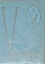 1961 St. Peter's Academy Yearbook from Saratoga springs, New York cover image