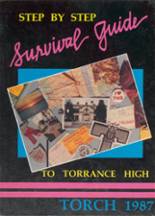 Torrance High School 1987 yearbook cover photo