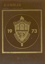 Bradford Central Christian High School 1973 yearbook cover photo
