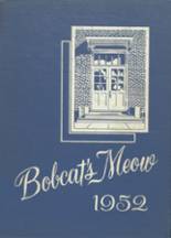 Piedmont High School 1952 yearbook cover photo