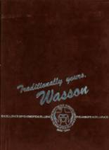 Wasson High School 1984 yearbook cover photo