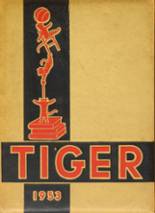 Warsaw High School 1953 yearbook cover photo