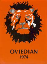 1974 Oviedo High School Yearbook from Oviedo, Florida cover image