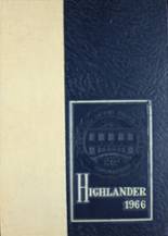 Highland Park High School 1966 yearbook cover photo
