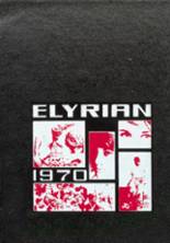 Elyria High School 1970 yearbook cover photo