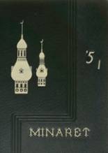 1951 East High School Yearbook from Akron, Ohio cover image
