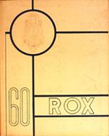 Roxana High School 1960 yearbook cover photo