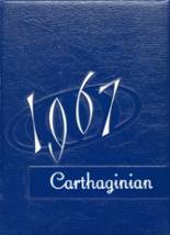 Carthage Community High School 1967 yearbook cover photo
