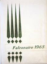 Falconer High School 1963 yearbook cover photo