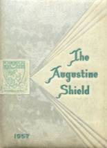 St. Augustine Academy 1957 yearbook cover photo