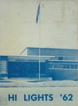 Hadley-Luzerne High School 1962 yearbook cover photo