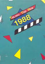 Blackfoot High School 1988 yearbook cover photo