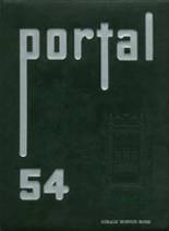 1954 Weaver High School Yearbook from Hartford, Connecticut cover image