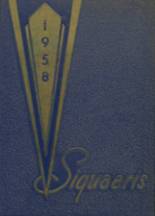 St. Anthony of Padua High School 1958 yearbook cover photo