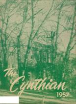 Cynthiana High School 1957 yearbook cover photo