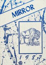 Mondovi High School 1987 yearbook cover photo