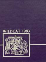 El Dorado High School 1983 yearbook cover photo