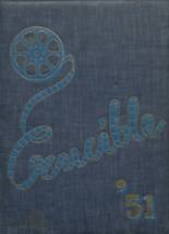 Gadsden High School 1951 yearbook cover photo
