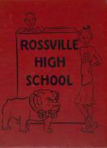 Rossville High School 1951 yearbook cover photo