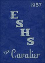 East Stroudsburg High School 1957 yearbook cover photo