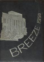 Pleasantville High School 1958 yearbook cover photo