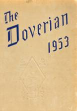 Dover High School 1953 yearbook cover photo