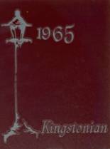 Kingston High School 1965 yearbook cover photo