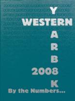 Western High School 2008 yearbook cover photo