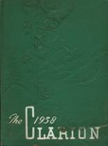 Danville High School 1958 yearbook cover photo