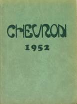 Albion High School 1952 yearbook cover photo
