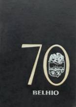 Belpre High School 1970 yearbook cover photo