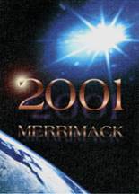 Merrimack High School 2001 yearbook cover photo