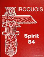Iroquois High School 1984 yearbook cover photo
