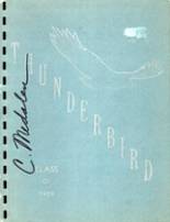 Good Thunder High School 1959 yearbook cover photo