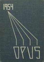 1954 George School Yearbook from Newtown, Pennsylvania cover image