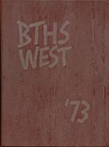 Belleville Township West High School 1973 yearbook cover photo