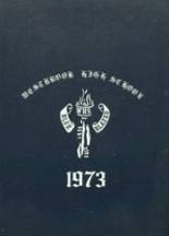 Westbrook High School 1973 yearbook cover photo