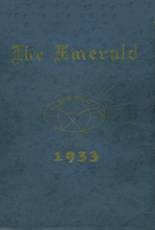 1933 Greentown High School Yearbook from Greentown, Indiana cover image