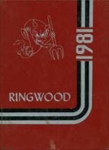 Ringwood High School 1981 yearbook cover photo