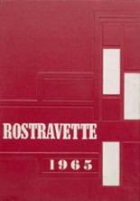 1965 Rostraver High School Yearbook from Belle vernon, Pennsylvania cover image