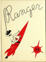 Perryton High School 1959 yearbook cover photo