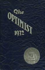 Titusville High School 1932 yearbook cover photo
