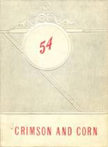 Murphysboro High School 1954 yearbook cover photo