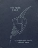 1938 Gardiner High School Yearbook from Gardiner, Maine cover image