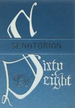 1968 Washington Township High School  Yearbook from Valparaiso, Indiana cover image