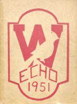 Wakefield High School 1951 yearbook cover photo