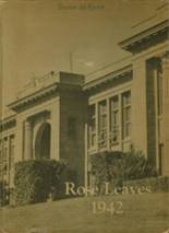 Roseville High School 1942 yearbook cover photo